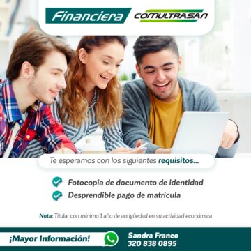 Información crédito comultrasan