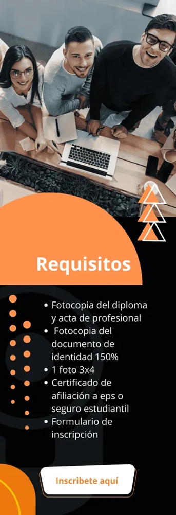 Botón inscripción a la universidad de Bucaramanga