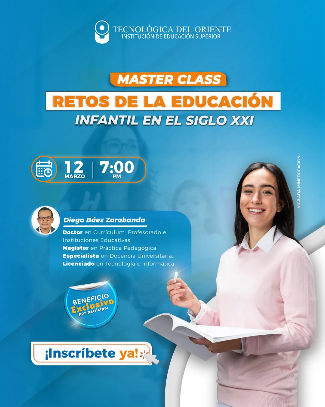 Masterclass Licenciatura en Educación Infantil