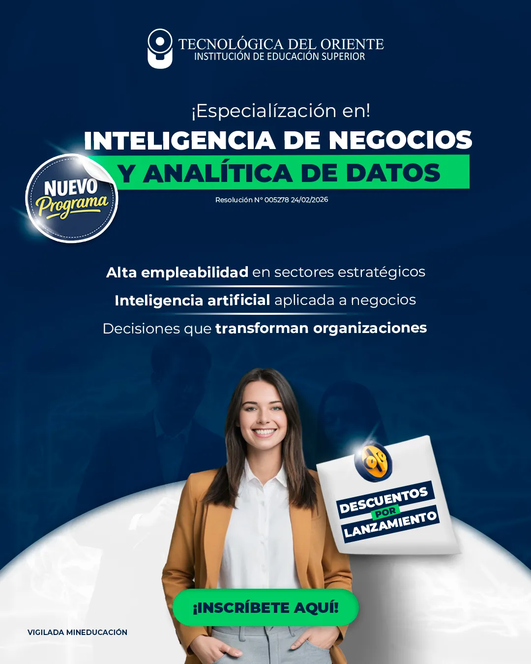 Especialización en Inteligencia de Negocios y Analítica de Datos