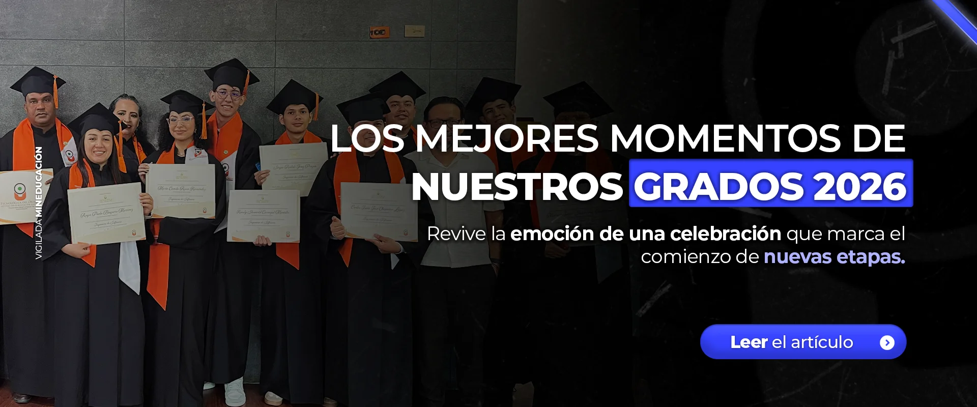 Estudiante en graduación 2026